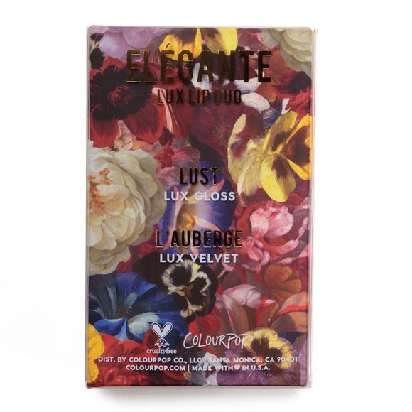 🆕 ‘Elegante’ Lux Lip Duo - Colourpop - NEW IN BOX - Picture 2 of 3